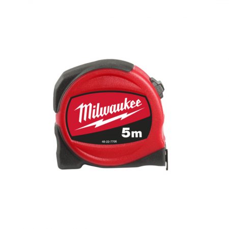 MILWAUKEE RULLAMITTA SLIMLINE S5/25. Kuva sivusta.