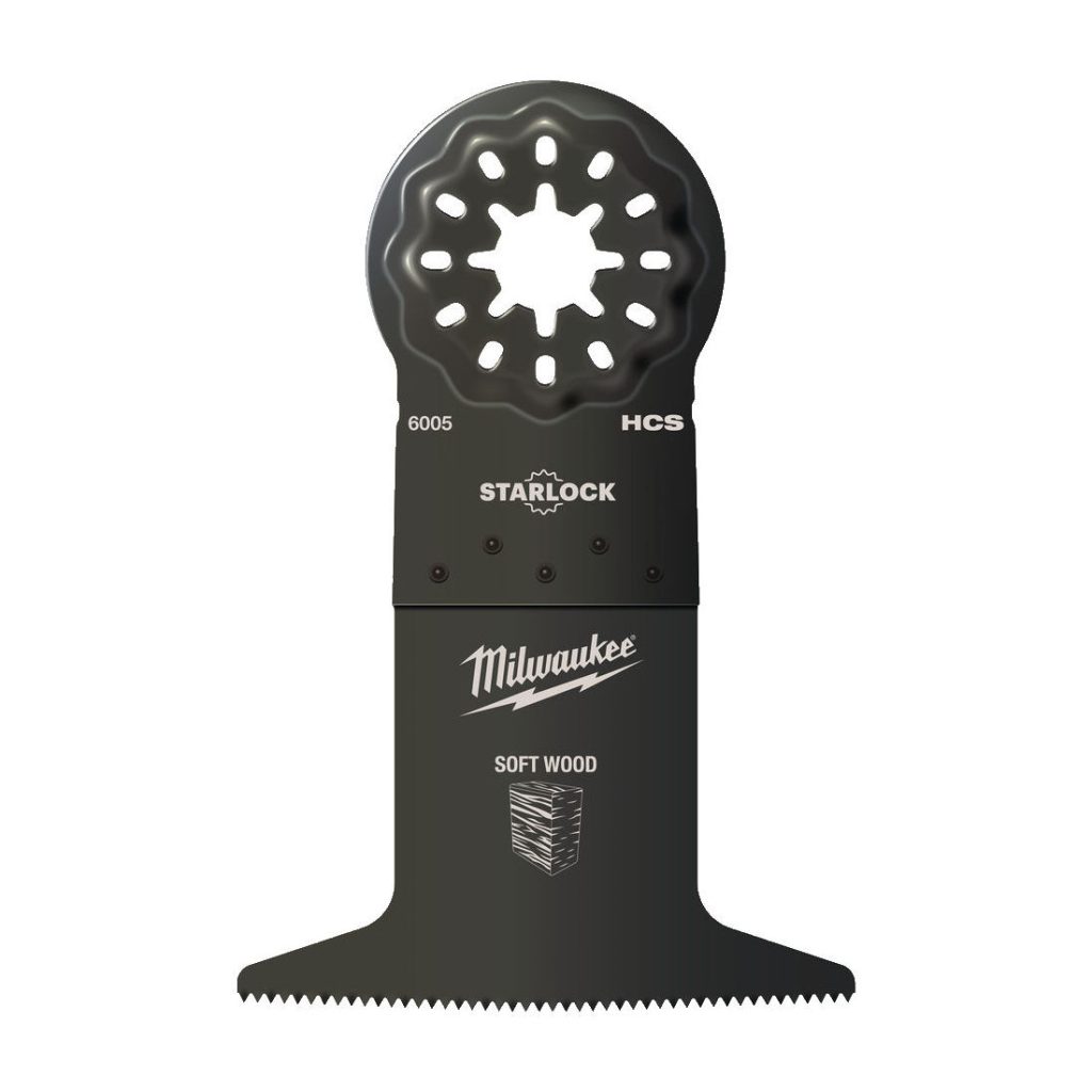 MILWAUKEE UPPOSAHANTERÄ SL W65X42. Kuva upposahanterän päältä.