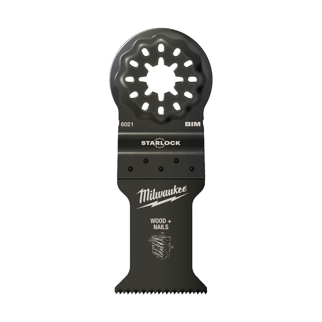 MILWAUKEE UPPOSAHANTERÄ SL BIM WM35X42. Kuva upposahanterän päältä.