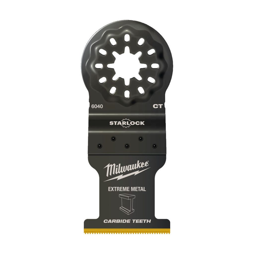 MILWAUKEE UPPOSAHANTERÄ SL TCT/TI M35X32. Kuva upposahanterän päältä.