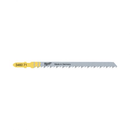 Milwaukee Pistosahanterä T301DL 105/4mm. Kuvassa pistosahanterä vaaka-asennossa.