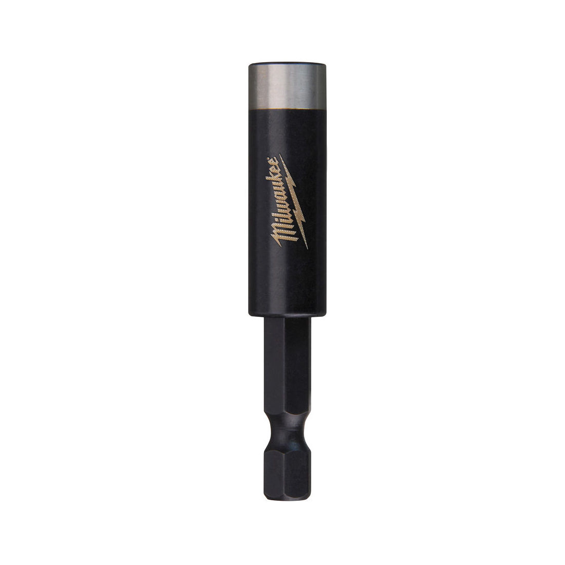 MILWAUKEE TERÄNPIDIN SHW 1/4"X60MM. Kuvassa teränpidin pystyasennossa.