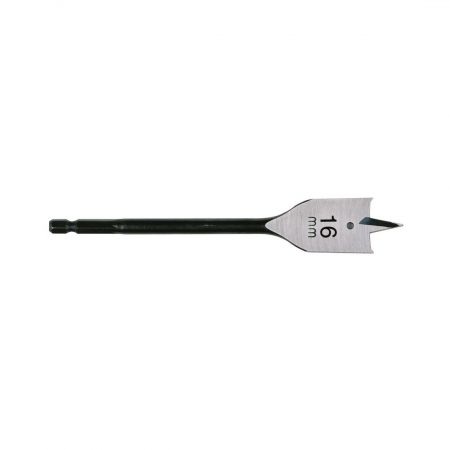 MILWAUKEE PUUPORA LATTA/LITTEÄ 16X152MM. Kuvassa poranterä vaaka-asennossa.
