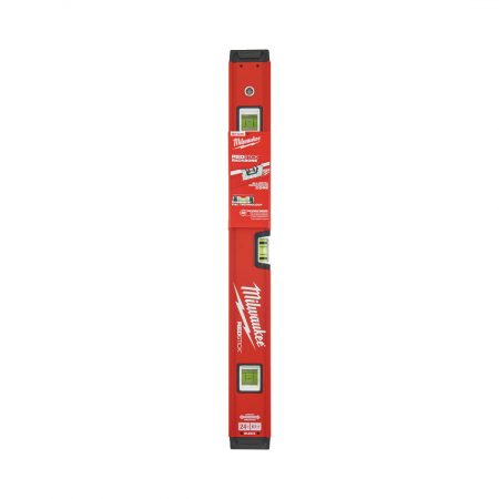 MILWAUKEE VESIVAAKA BACKBONE 60 CM. Kuvassa vesivaaka pystyasennossa.