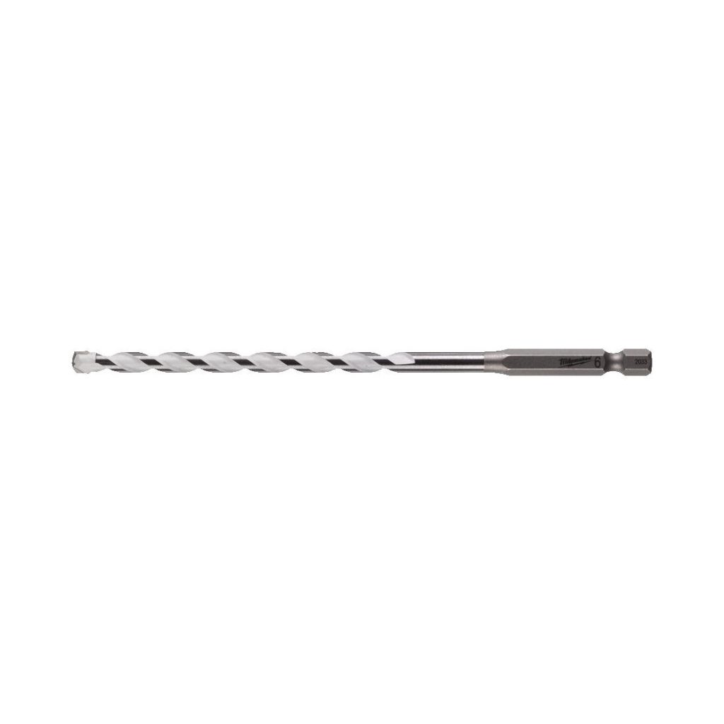 MILWAUKEE YLEISPORA HEX 6X150MM. Kuvassa yleispora vaakatasossa.