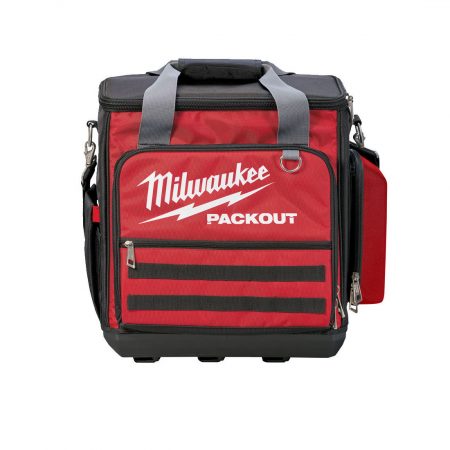 MILWAUKEE TYÖKALUKASSI PACKOUT. Kuvassa työkalukassi edestä.