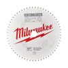 MILWAUKEE PYÖRÖSAHANTERÄ MS W254X30X3,0X60. Kuva pyörösahanterän päältä.