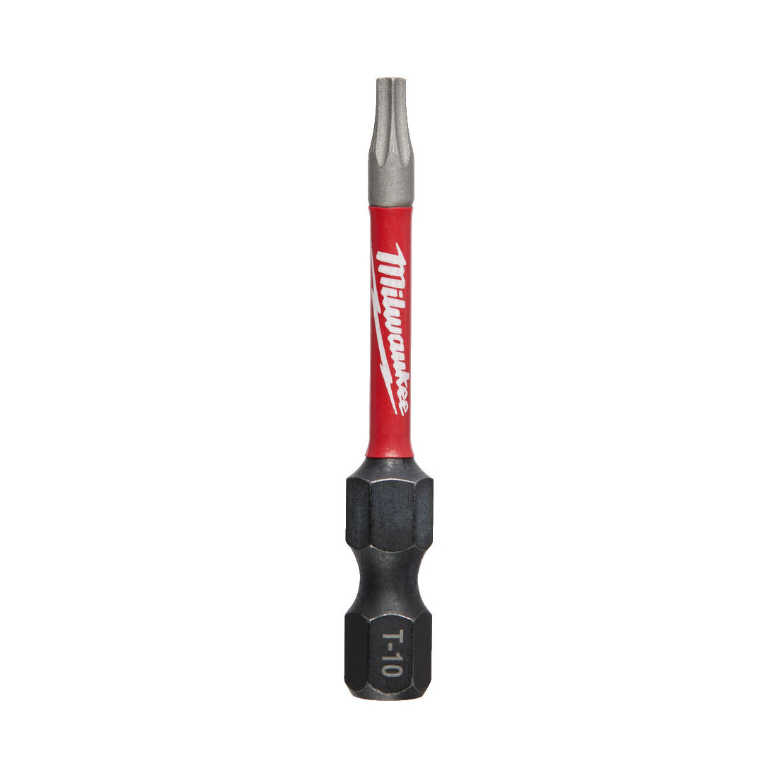 MILWAUKEE RUUVAUSKÄRKI SHOCKWAVE TX10 X 50MM. Kuvassa ruuvauskärki.