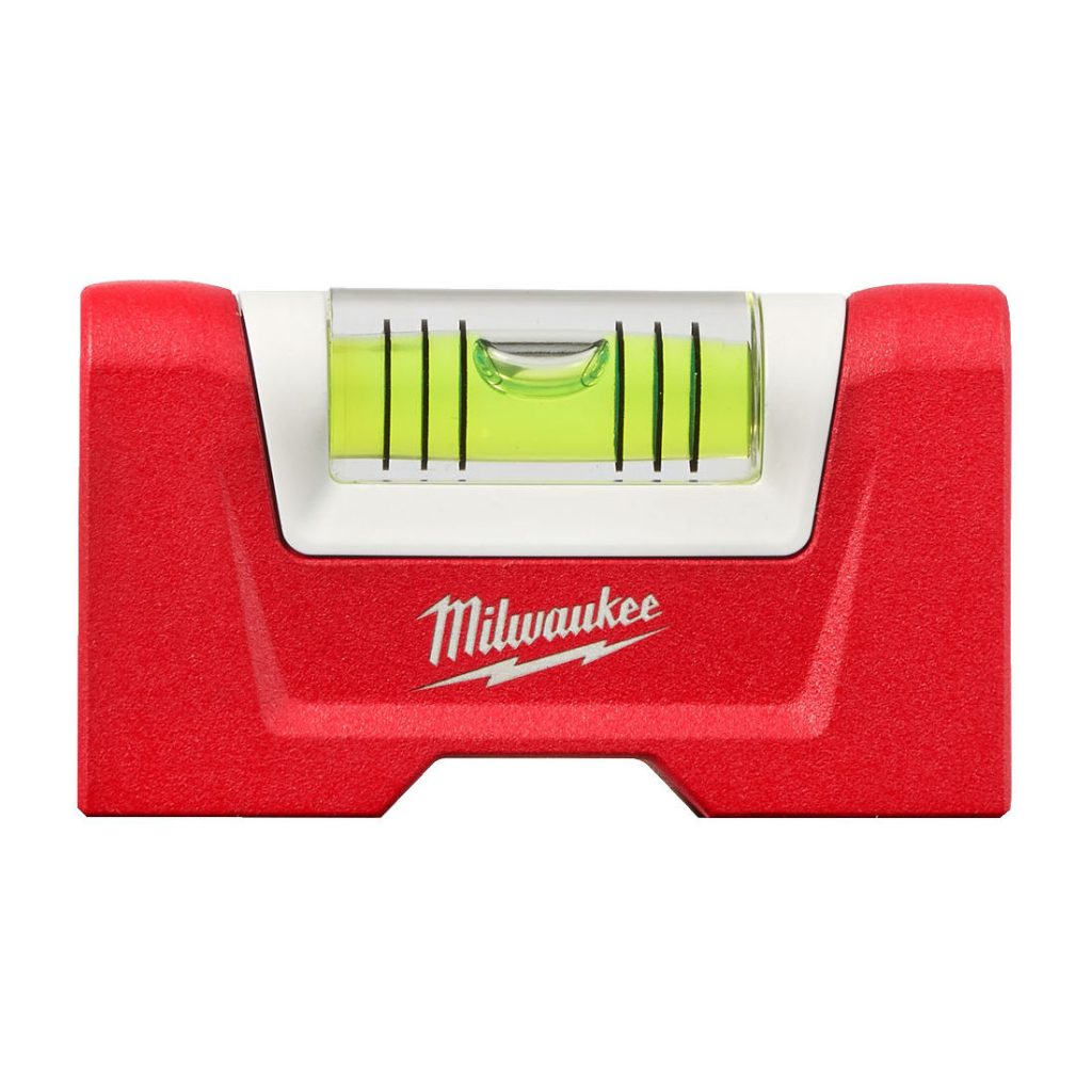 MILWAUKEE VESIVAAKA KOMPAKTI TORPEDO 7.6 CM. Kuva edestä.
