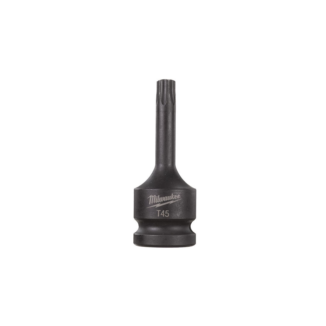MILWAUKEE VOIMAHYLSY 1/2" TORX 45. Kuvassa voimahylsy edestä.