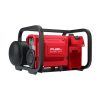 Milwaukee Akkuilmakompressori M18 FAC-0. Kuva takaviistosta.