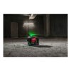 Milwaukee Ristilinjalaser M12 3PL-401C. Kuvassa laseri työmaan lattialla.