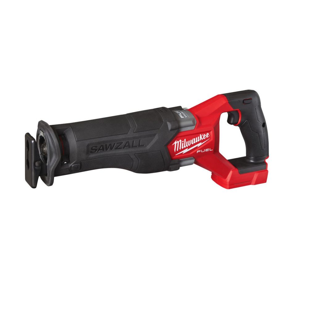 Milwaukee Puukkosaha M18 FSZ-0X. Kuva etuviistosta.
