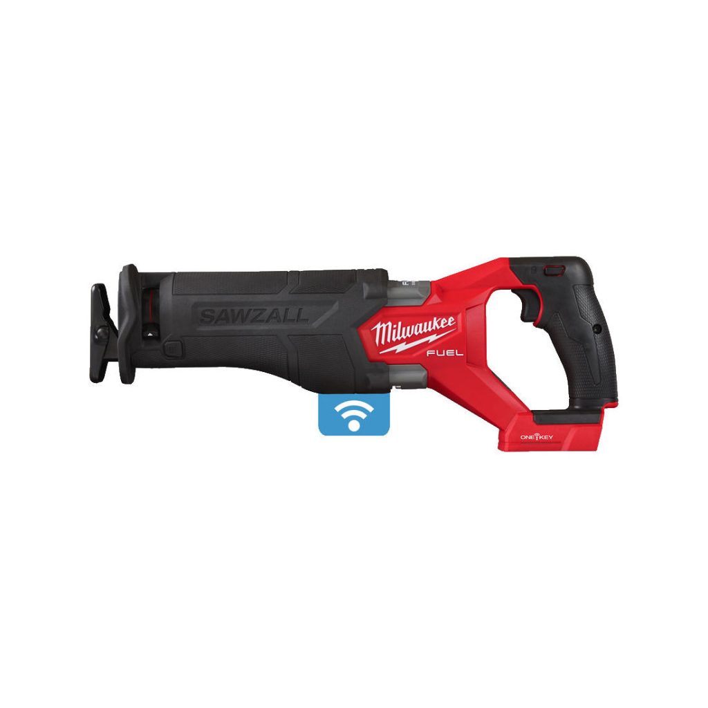 Milwaukee Puukkosaha M18 FSZ-0X. Kuva vasemmalta puolelta.