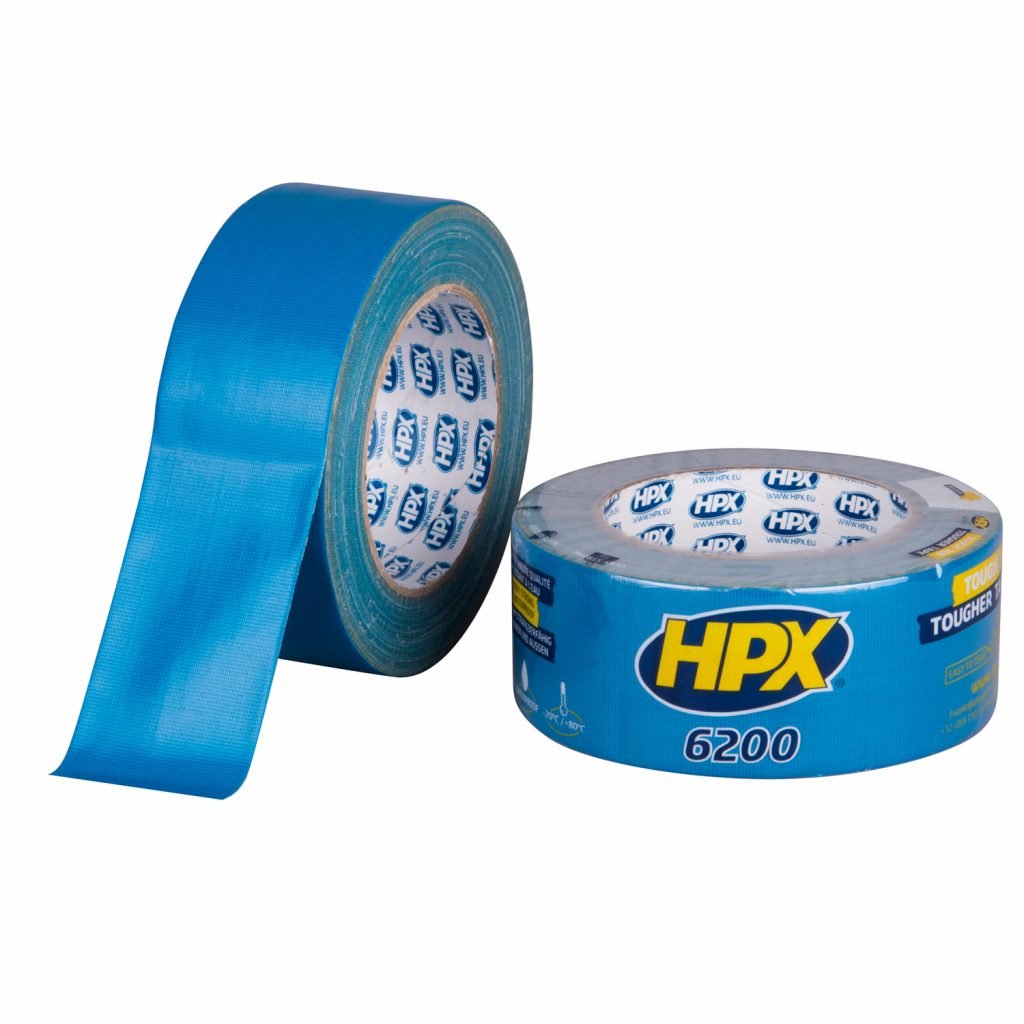 HPX Monitoimiteippi 6200 48mm x 25m. Kuvassa kaksi rullaa.
