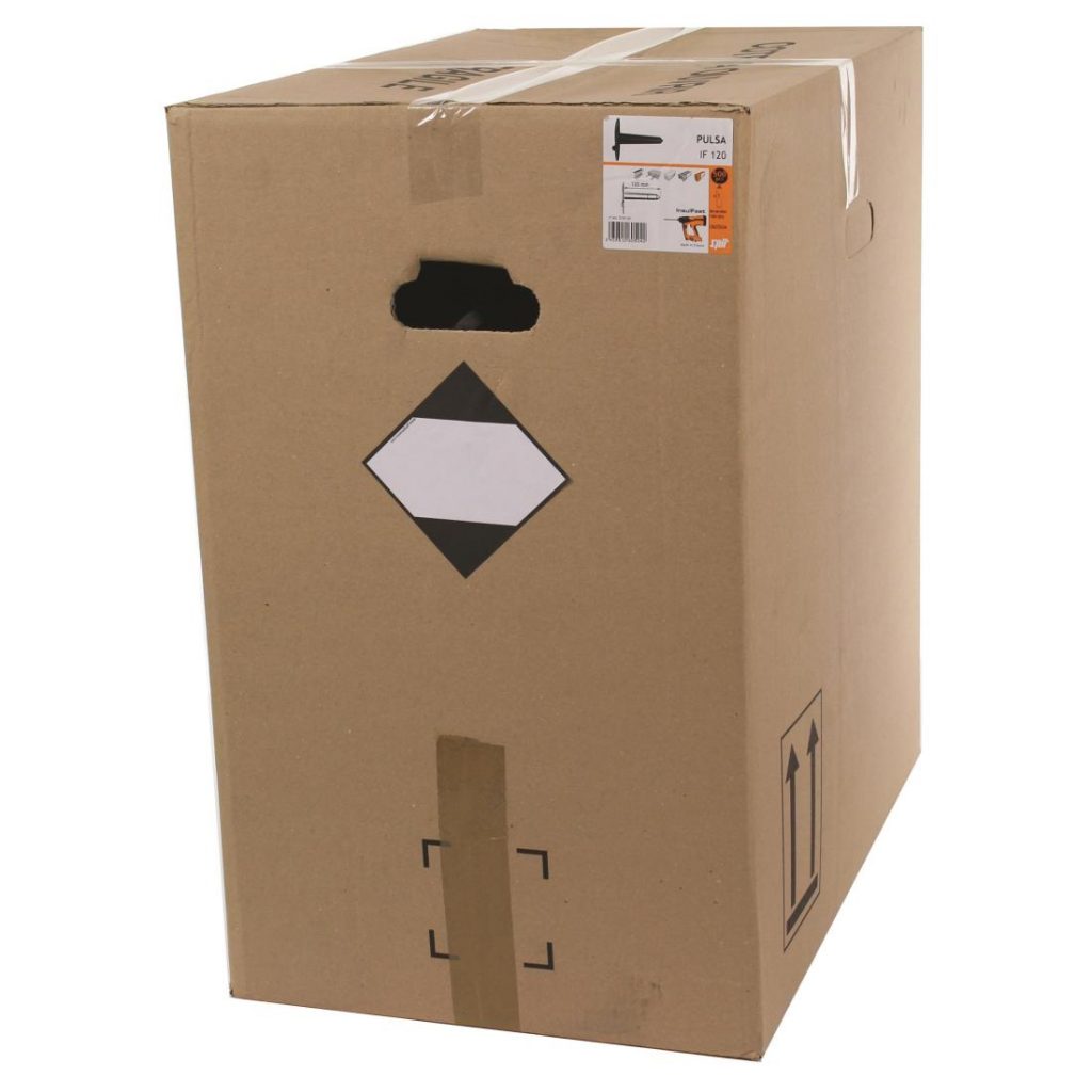 Spit P800 Insulfast H6-27 mm 180 mm 500+1. Kuva 500 kappaleen laatikosta.