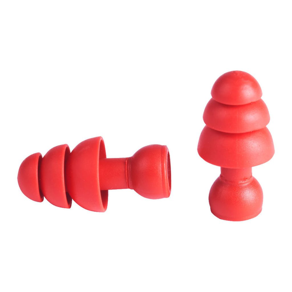 MILWAUKEE KORVATULPPA VAIHTOTULPAT SILICONE (32dB). Kuvassa yksi pari.