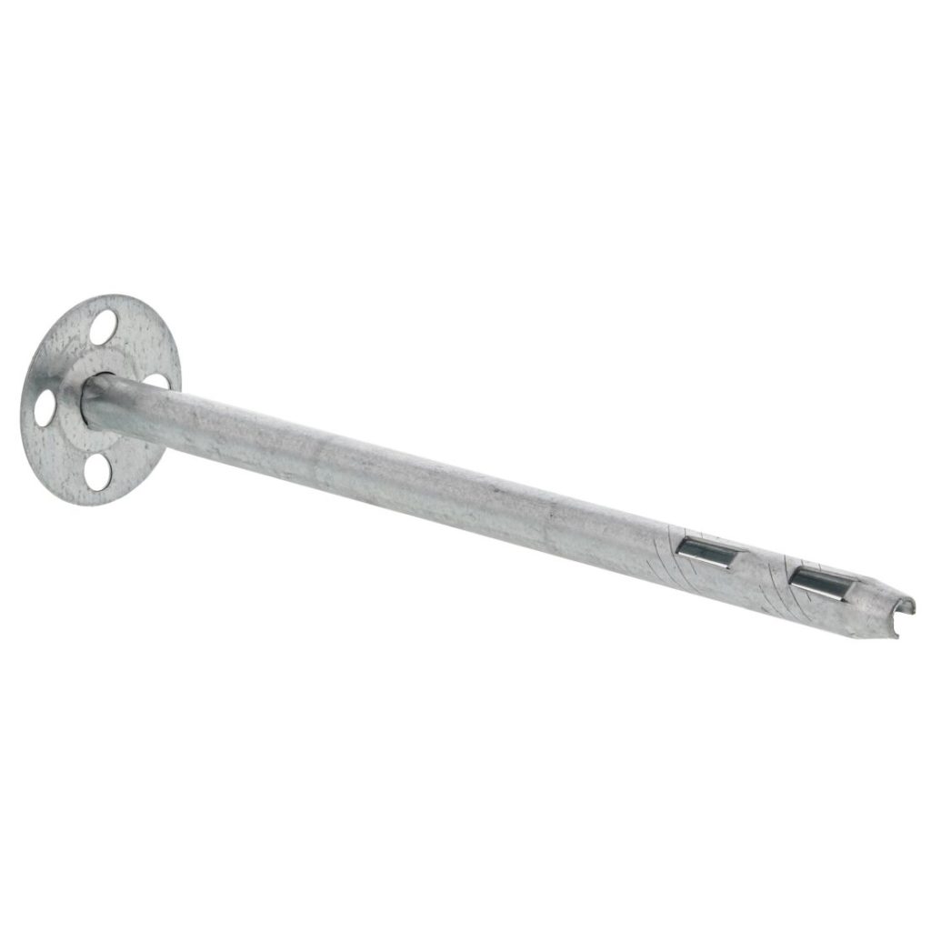 ISOMET 8x80/30 Palonkestävä eristekiinnike. Kuva etuviistosta.