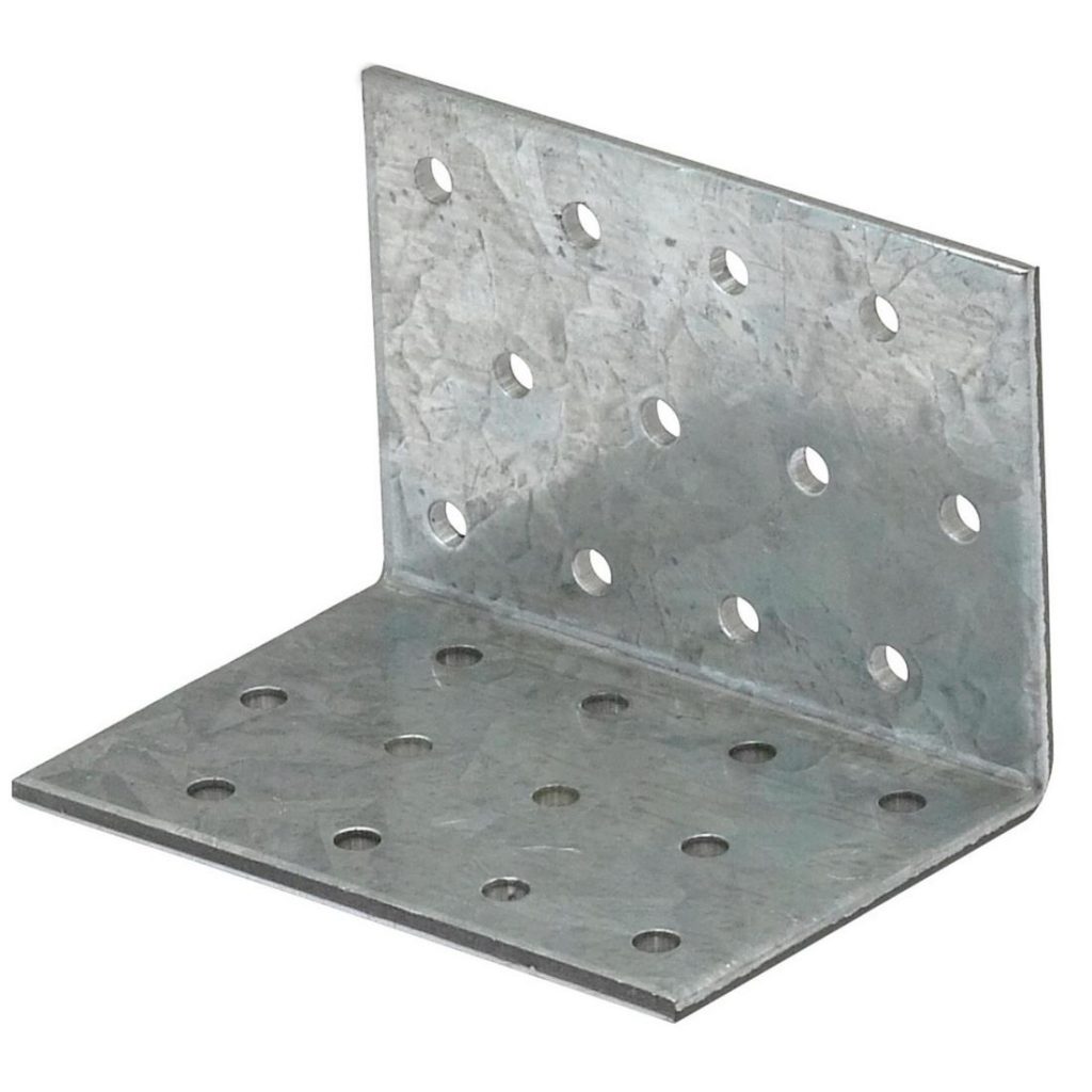 PASLODE KULMARAUTA 60x60x2,5x60. Kuva etuviistosta.