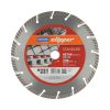 CLIPPER STANDARD BETON TURBO H8 230x22.23 TIMANTTIKATKAISULAIKKA. Kuva yläpuolelta.