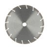 CLIPPER STANDARD BETON TURBO H8 230x22.23 TIMANTTIKATKAISULAIKKA. Kuva alapuolelta.