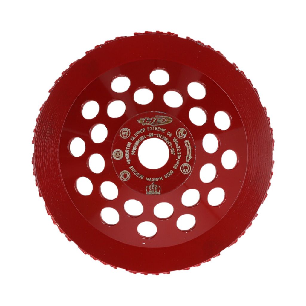 CLIPPER EXTREME CG 180x22.23 H=29 MM TIMANTTIKUPPILAIKKA. Kuva laikan päältä.