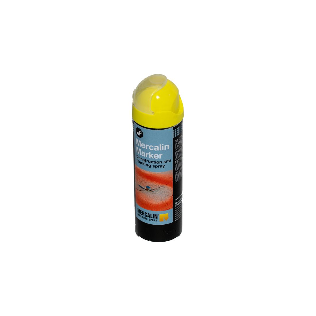 Mercalin Marker fluorisoiva merkkausmaali keltainen 500 ml.