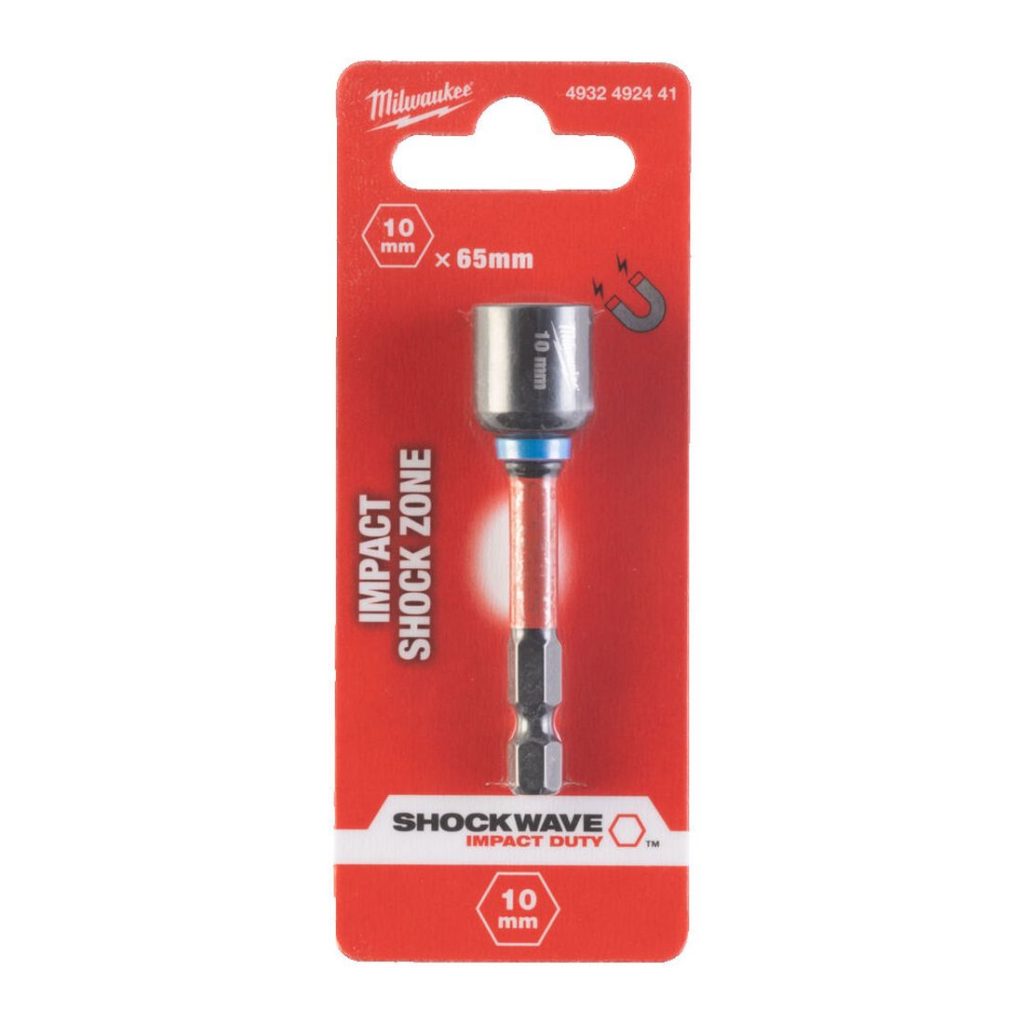 MILWAUKEE MAGNEETTIHYLSY SHW HEX10 X 65MM BLISTERPAKKAUS.
