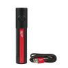 Milwaukee Taskulamppu FL IR500 ja USB-latausjohto.