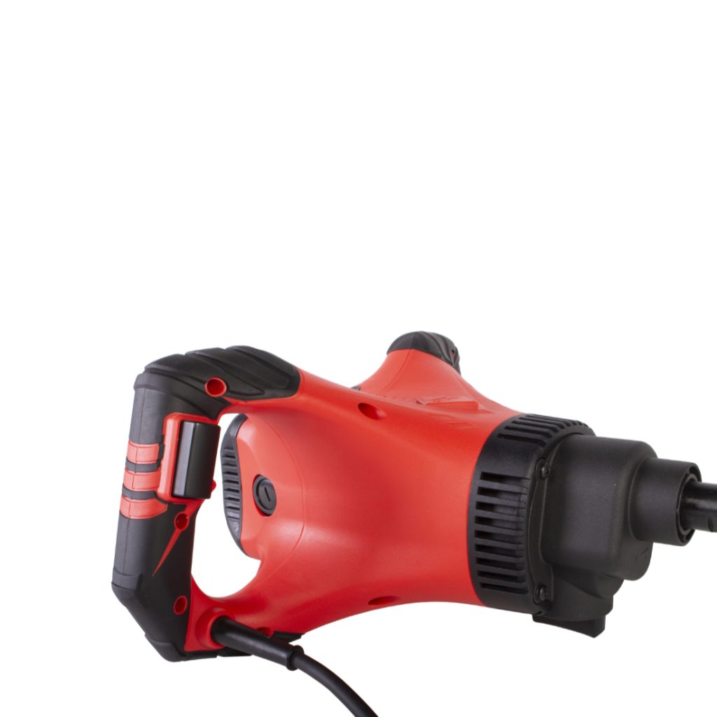 Rubimix-9 Supertorque Sekoituskone. Lähikuva kahvoista sivulta.