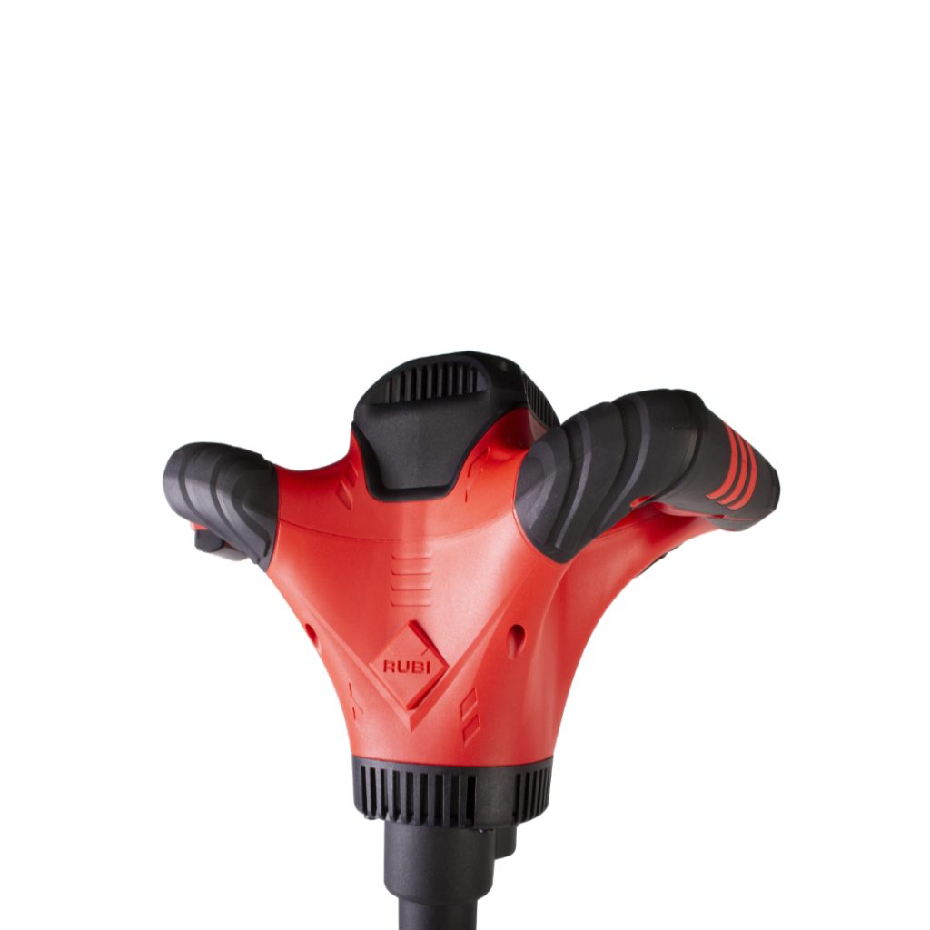 Rubimix-9 Supertorque Sekoituskone. Lähikuva kahvoista edestä.