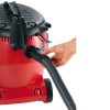 Flex VC 21 L MC automaatti-imuri 1250 W. Lähikuva imuriletkun liitännästä.