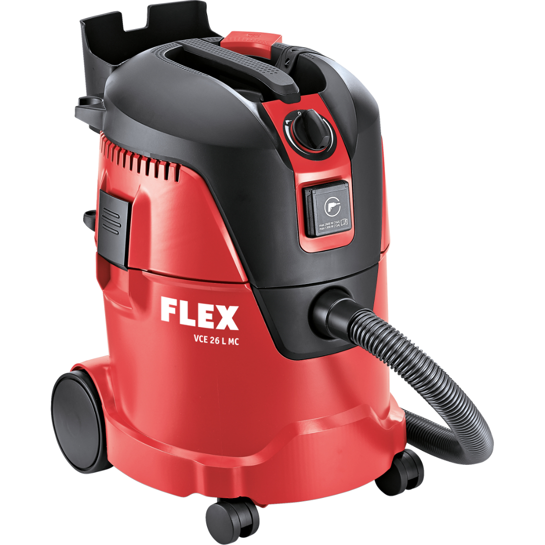 Flex VCE26 L MC märkä- /kuivaimuri 1250W etuviistosta.