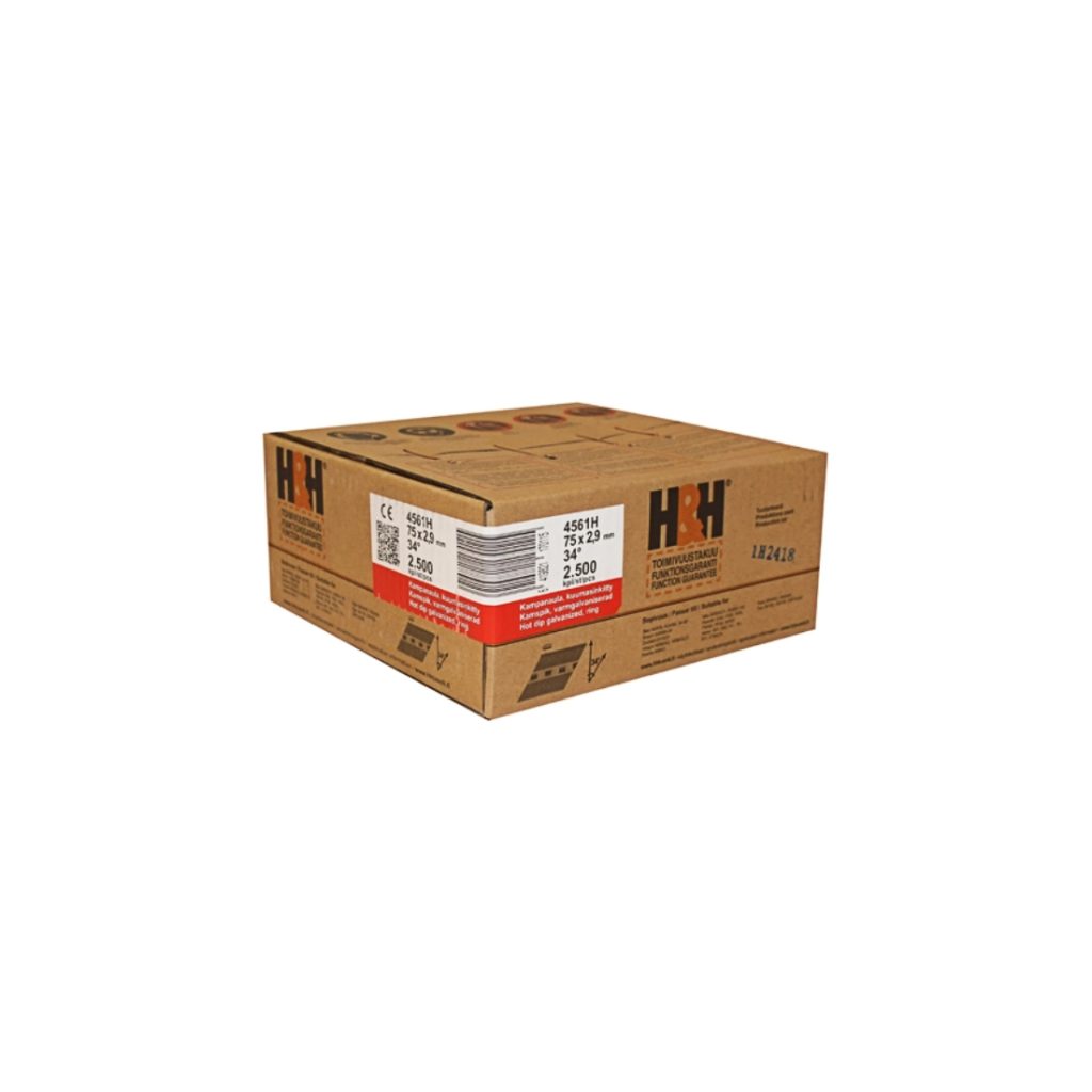 Konenaula 34-ast. 2,8 x 75 kzn kampa 2500 kpl laatikossa.