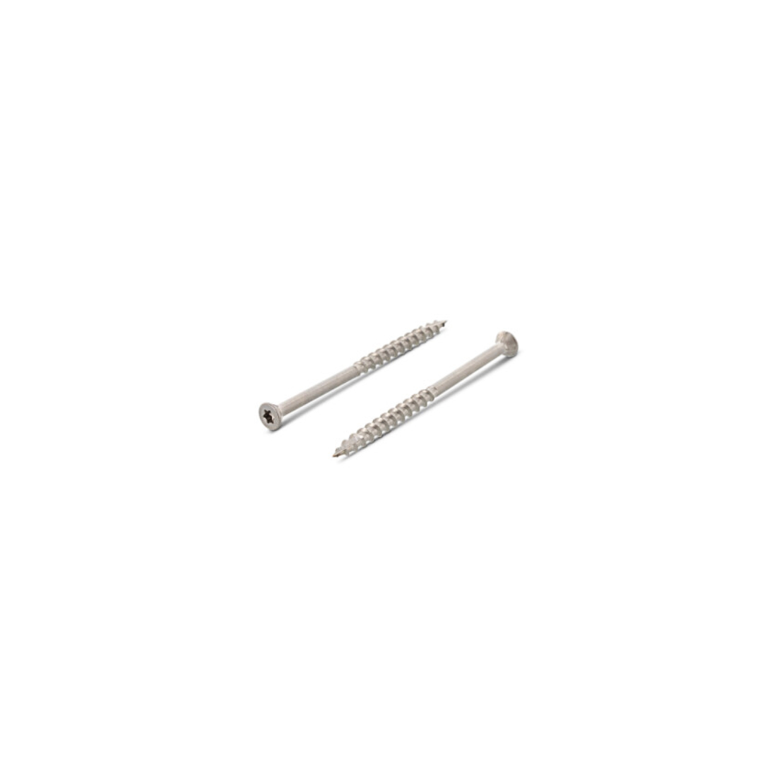 Kaksi SP Terassiruuvia Torx 20 4,8 x 75 A4.