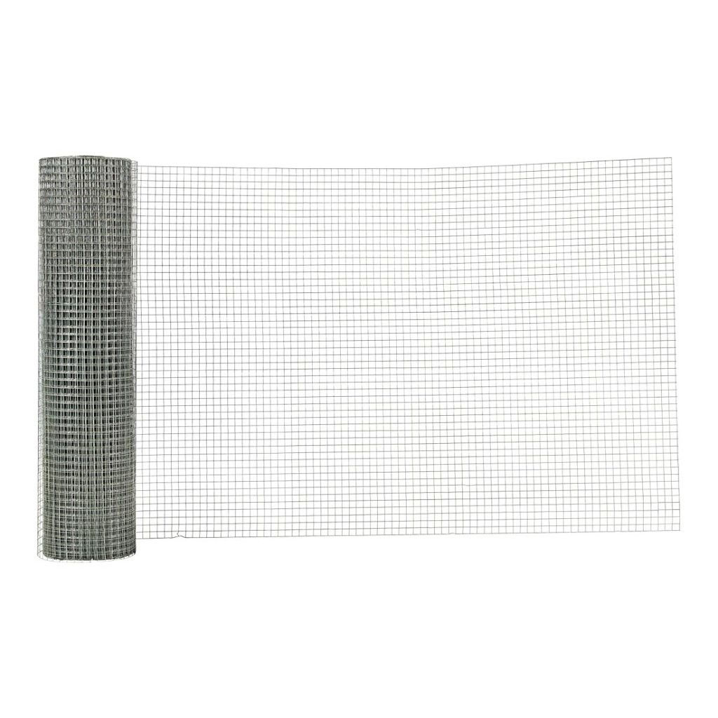 Rappausverkkorulla 1000mm x 25m avattu.