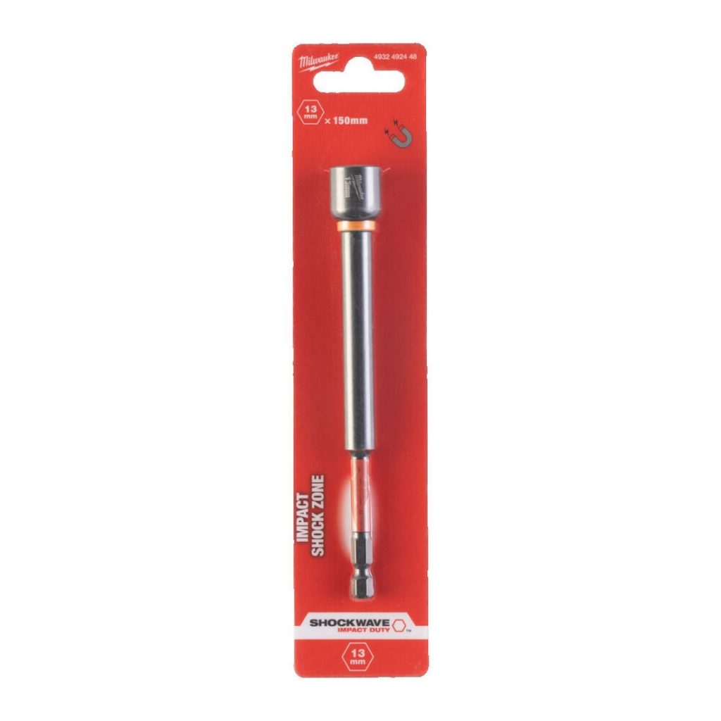 Milwaukee magneettihylsy SHW HEX13 x 150 mm.