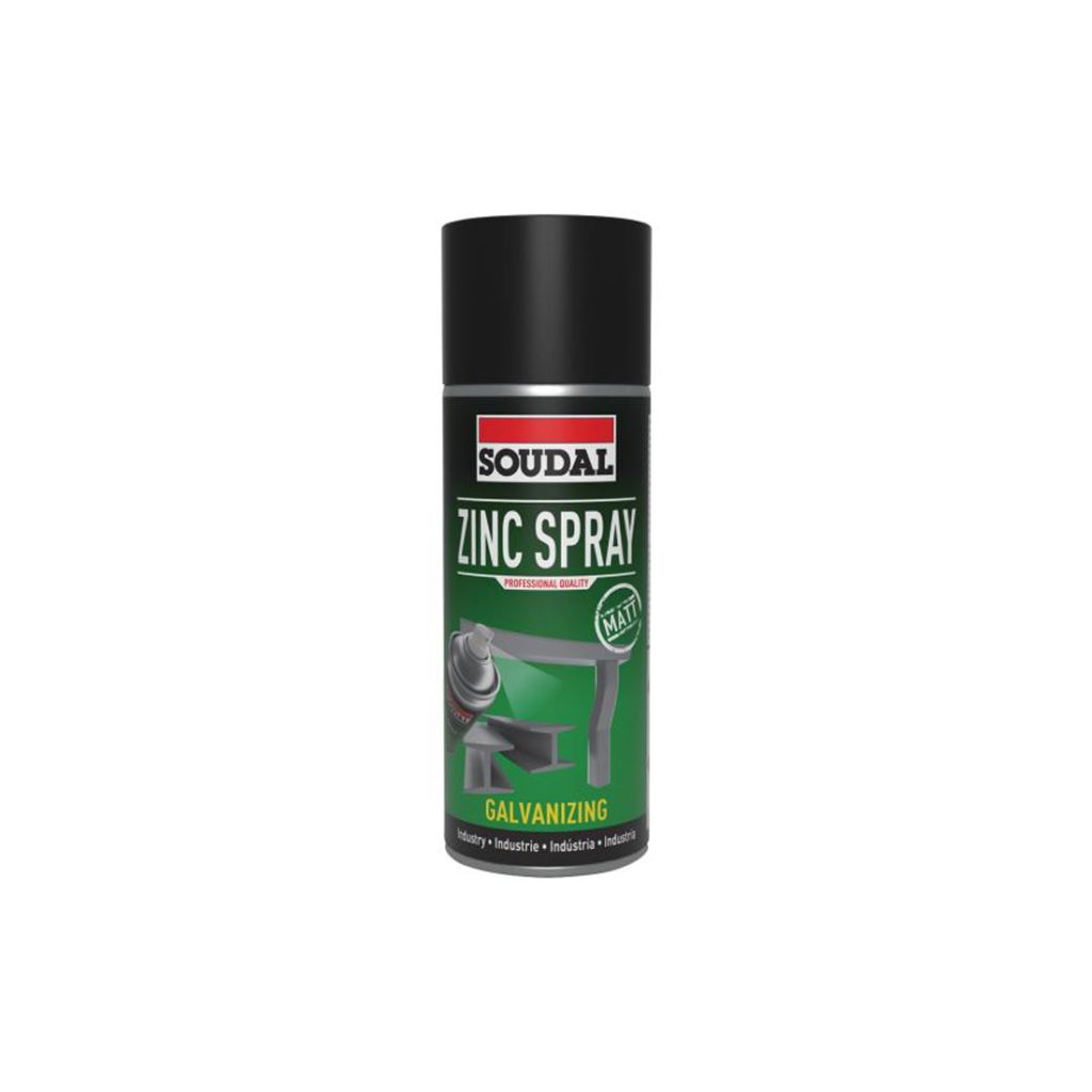 SOUDAL Zinc Spray Mat 400 ml.