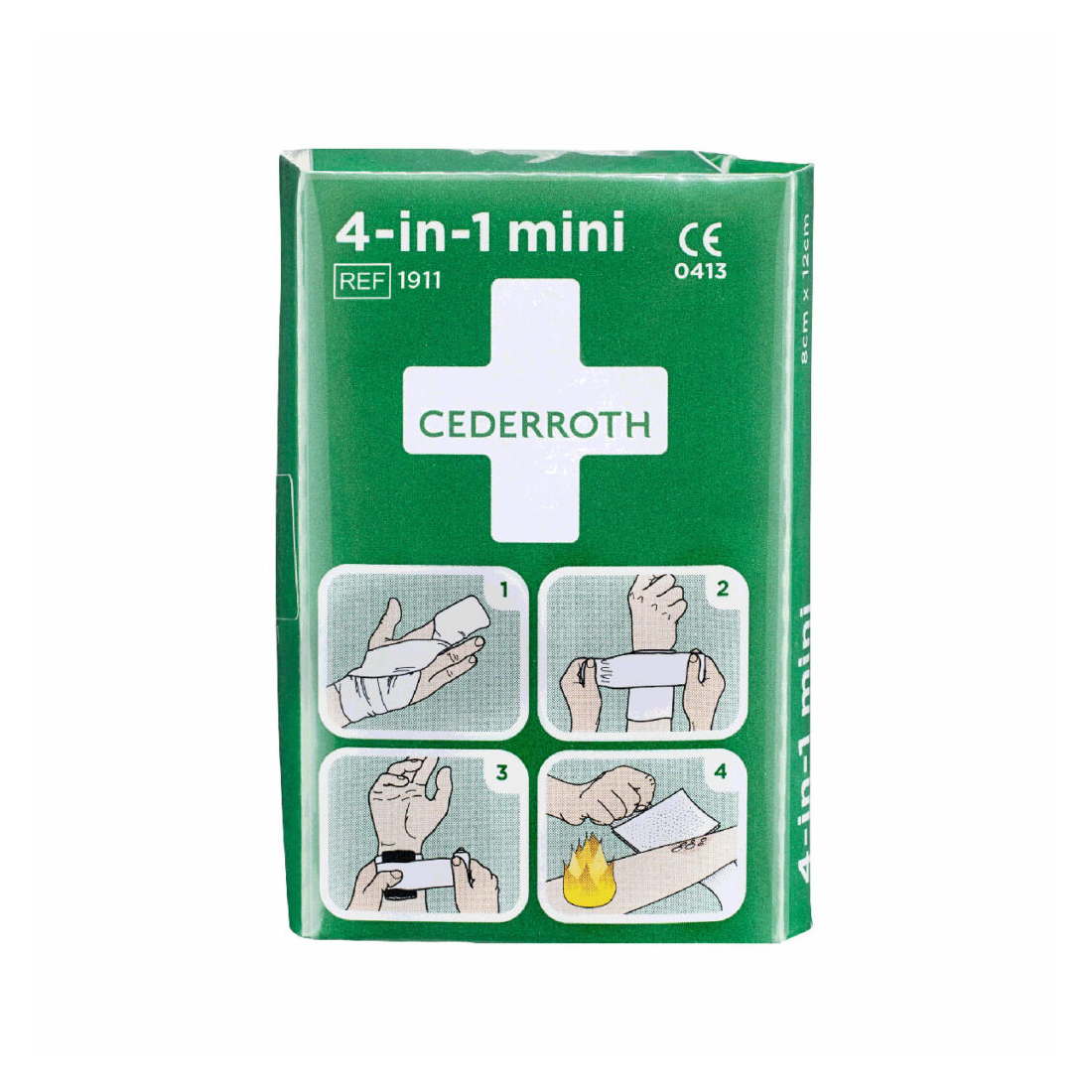 Cederroth 4-in-1 Pieni ensiapusidepaketti.