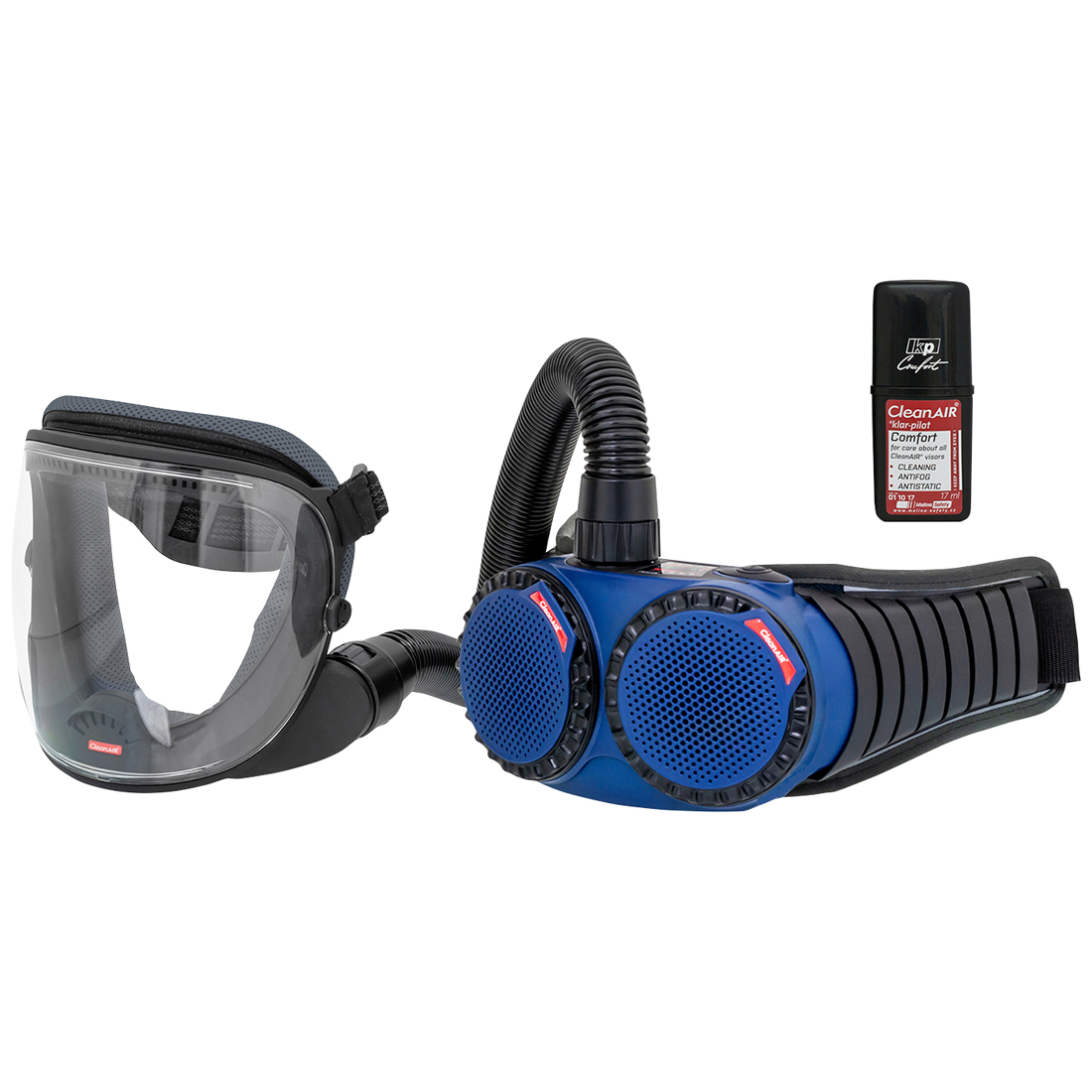 CleanAIR AerGO puhallinpaketti + Unimask Ready2work.