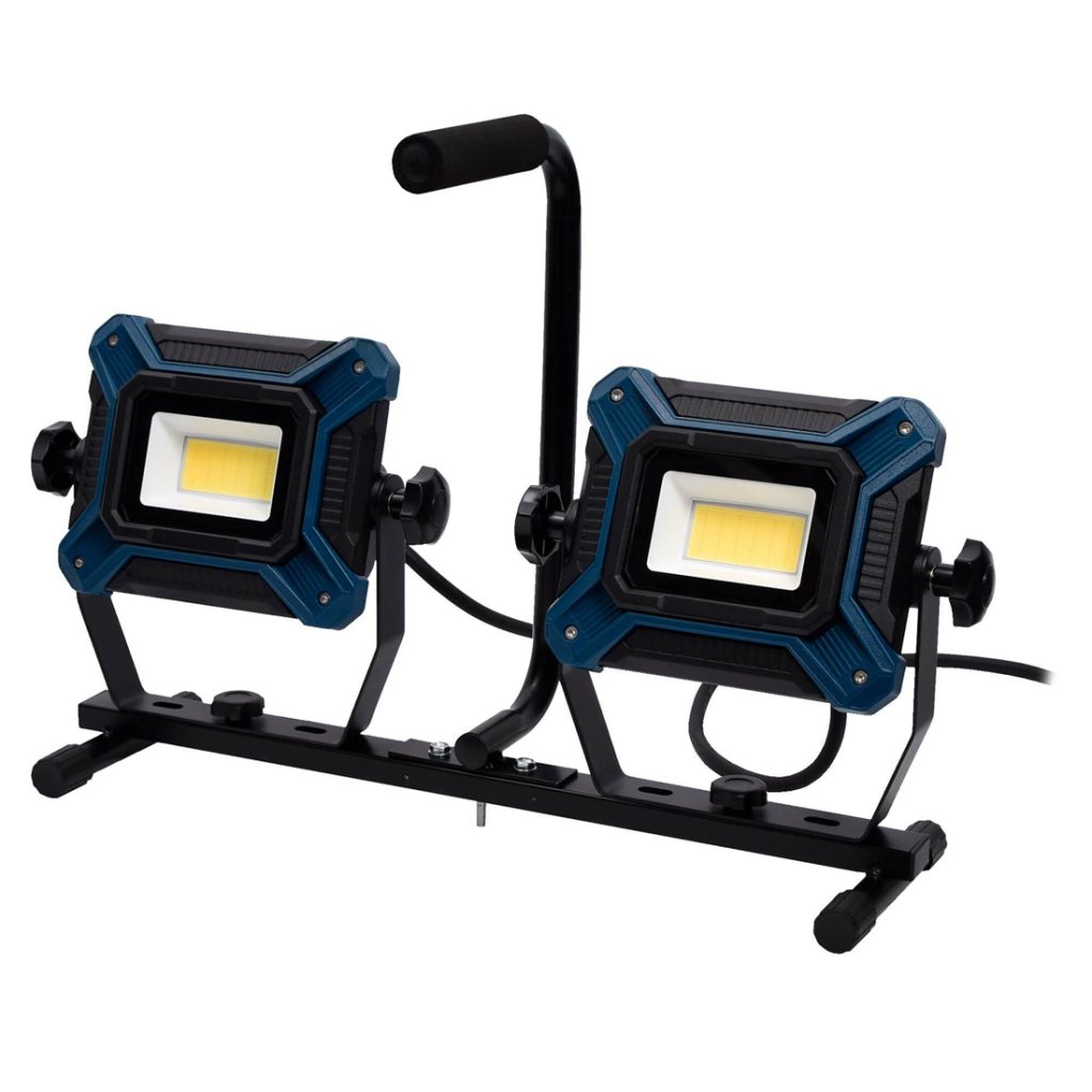 Kempten valomaston pelkät valaisimet 2 x 50W LED.