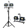 Kempten valomasto 2 x 50W LED valaisimet irrotettuna.