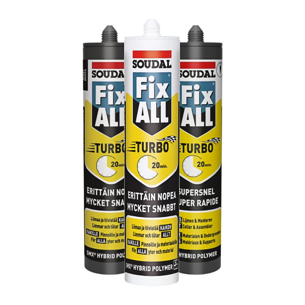 SOUDAL Fix All Turbo -tuoteperhe.