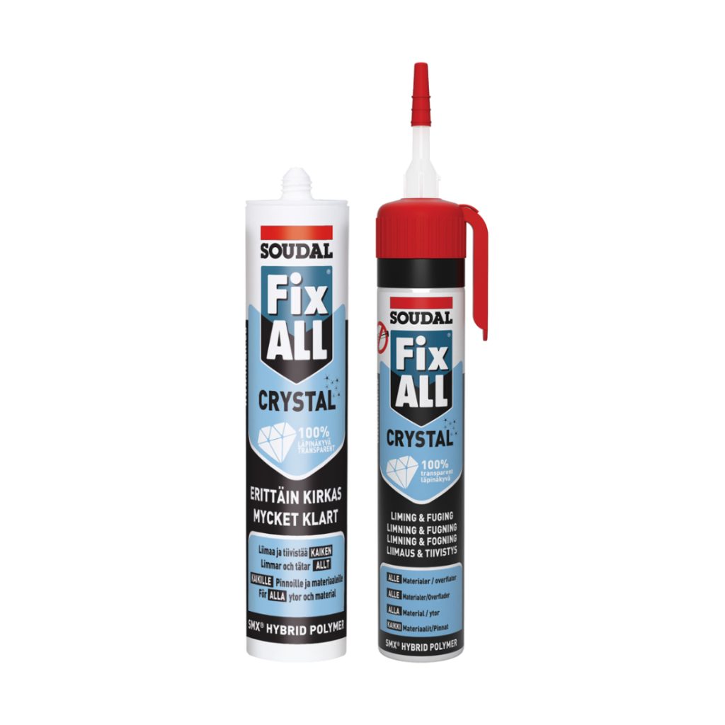SOUDAL Fix All 290 ml ja 200 ml Presspack.