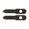 MAKITA Varaterät 2 kpl - Malleille D-57093 sekä D-57102. Kuvassa varaterät sivusta.