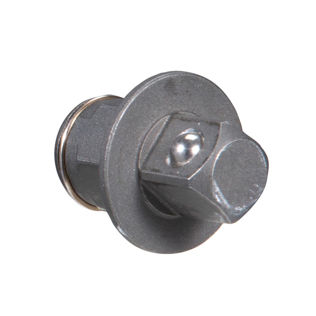 MAKITA Hylsyadapteri 3/8" hylsyille. Kuvassa hylsyadapteri etuviistosta.