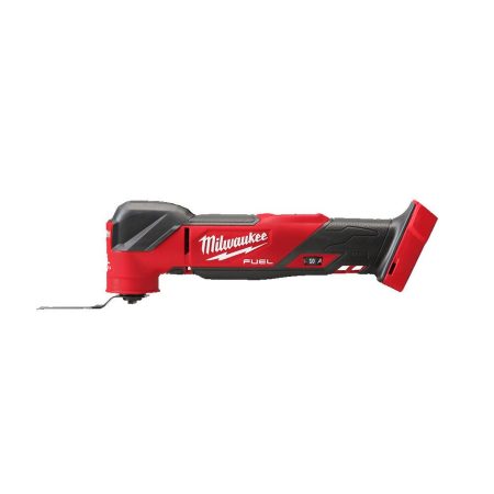 MILWAUKEE M18 FMT-0. Kuvassa monitoimityökalu sivustapäin.