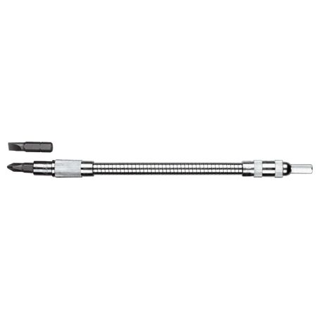 MAKITA Bitsipidin 1/4", taipuisa varsi 300mm. Kuvassa ruuvauskärjenpidin sivustapäin.