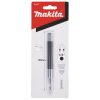 MAKITA Ruuvauskärjen pidin 1/4" 120mm, magneetti, ohjauskauluksella. Kuvassa ruuvauskärjenpidinpakkaus edestäpäin.