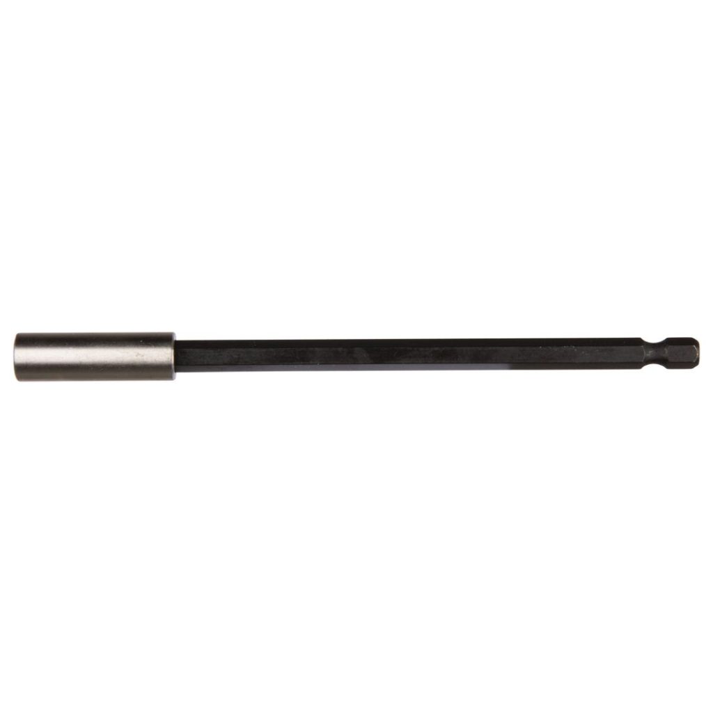 MAKITA Ruuvauskärjen pidin 300 mm magneetilla ja lukitusrenkaalla. Kuvassa ruuvauskärjenpidin sivustapäin.